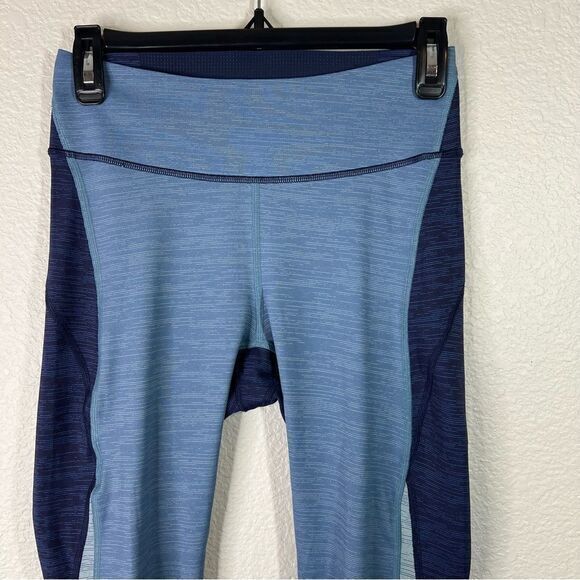 Outdoor Voices Women's Multi Color Blue Workout Leggings Athleisure Pants Size S - Picture 2 of 7